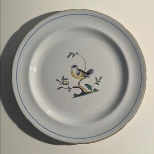 Queen's Bird by Spode Bread & Butter Plate. England Fine Stone Y 4973 - 8” plate